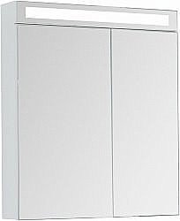 Шкаф зеркальный Dreja Max 70 белый купить в интернет-магазине сантехники Sanbest