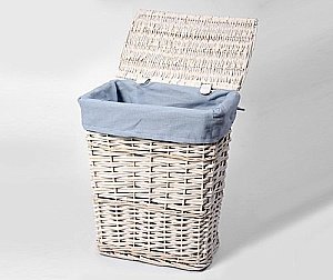 Корзина для белья WasserKRAFT Lippe WB-450-S 35 купить в интернет-магазине сантехники Sanbest