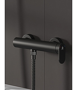 Смеситель для душа Agger Sweet A2720044 черный матовый купить в интернет-магазине сантехники Sanbest