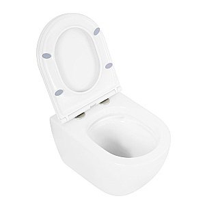 Подвесной унитаз Cezares Stylus-Tor CZR-6601-TH-TOR безободковый, слив-торнадо купить в интернет-магазине Sanbest