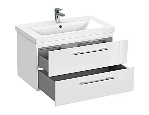 Мебель для ванной подвесная Cersanit LARA 80 белая для ванной в интернет-магазине Sanbest