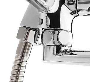 Смеситель для ванны Milardo Nelson NELSBLCM10 хром купить в интернет-магазине сантехники Sanbest