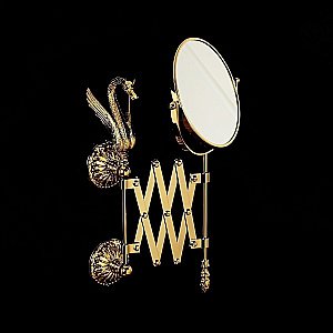 Зеркало косметическое Migliore LUXOR 26130 золото купить в интернет-магазине сантехники Sanbest