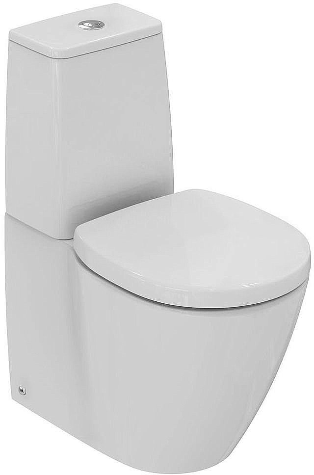 Унитаз напольный Ideal Standard Connect E039701 с бачком E717501 белый, безободковый купить в интернет-магазине Sanbest