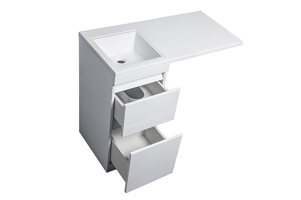 Тумба с раковиной Style Line Даллас 100 напольная для ванной в интернет-магазине Sanbest