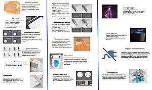 Унитаз подвесной с биде и инсталляцией Abber Bequem AC1216S-AC0101P2 белый, с крышкой микролифт купить в интернет-магазине Sanbest