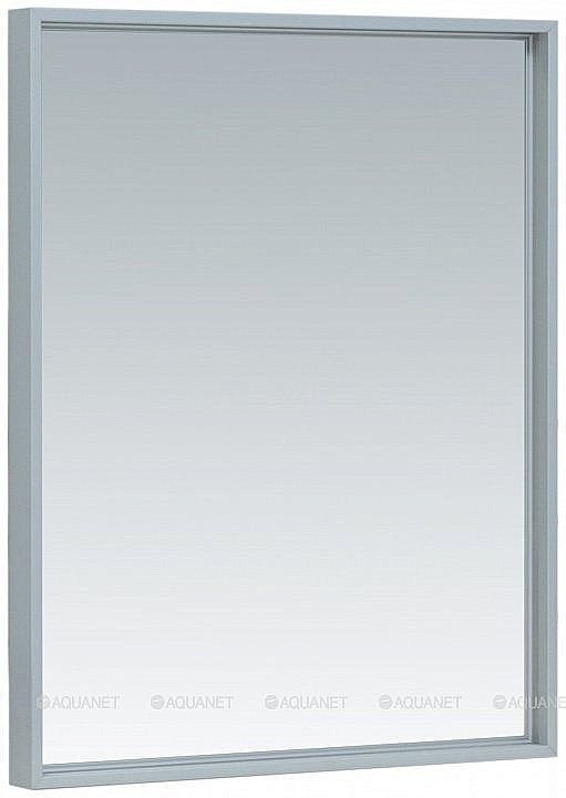 Зеркало De Aqua Алюминиум 261693 60 серебро в ванную от интернет-магазине сантехники Sanbest