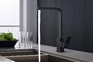 Смеситель для кухни Aquatek Либра AQ1680MB черный матовый купить в интернет-магазине сантехники Sanbest