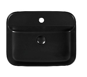 Раковина накладная Timo Inari 50,5 TK-505MB черная матовая купить в интернет-магазине Sanbest