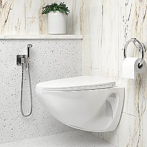 Гигиенический душ PAINI Kampana 53CR442QRU_ABS хром купить в интернет-магазине сантехники Sanbest