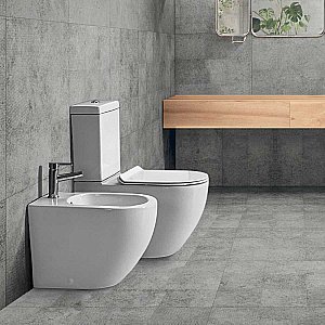 Унитаз компакт Vincea Globo белый, с бачком, с крышкой микролифт, безободковый купить в интернет-магазине Sanbest