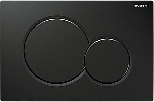 Кнопка для инсталляции Geberit Sigma 01 черная купить в интернет-магазине сантехники Sanbest