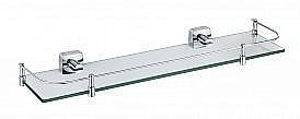 Полка стеклянная FIXSEN KVADRO FX-61303B купить в интернет-магазине сантехники Sanbest