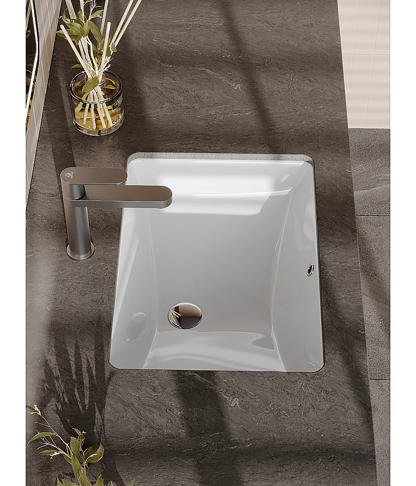 Cмеситель для раковины Agger Sweet A2702122 сатин матовый купить в интернет-магазине сантехники Sanbest