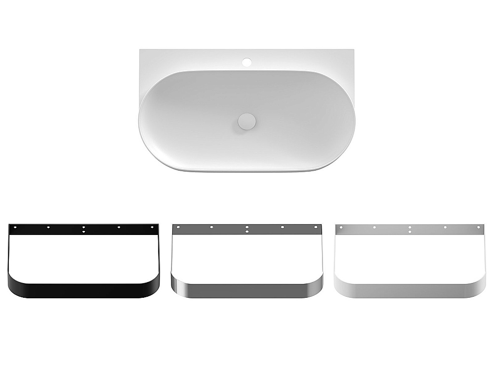 Раковина Ravak Yard 800 XJX0E280001 белый матовый купить в интернет-магазине Sanbest