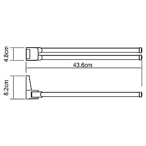 Полотенцедержатель WasserKRAFT Lopau K-6031 купить в интернет-магазине сантехники Sanbest
