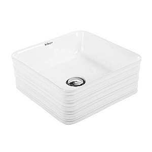 Раковина накладная Belbagno 39,5 BB1421 белая купить в интернет-магазине Sanbest