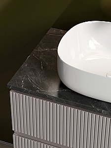 Тумба с раковиной Sancos SNOB T 80 со столешницей, Doha Soft для ванной в интернет-магазине Sanbest