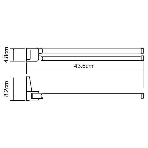 Полотенцедержатель WasserKRAFT Lopau K-6031 купить в интернет-магазине сантехники Sanbest