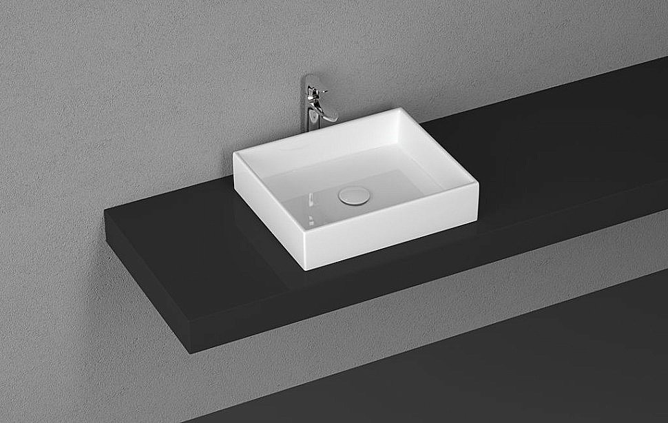 Раковина ISVEA Purita 50 10PL66050SV белая купить в интернет-магазине Sanbest