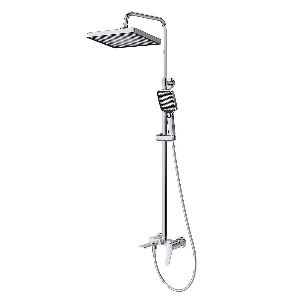 Душевая система Cezares LINER-CVD-01 хром купить в интернет-магазине сантехники Sanbest