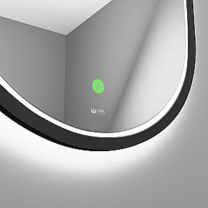 Зеркало LED OWL 1975 LANGAS BLACK OWLM200302 40 в ванную от интернет-магазине сантехники Sanbest