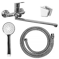 Смеситель для ванны Loranto KATRINA LR90504000 Хром купить в интернет-магазине сантехники Sanbest