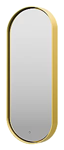 Зеркало Brevita SATURN 115x50 золото в ванную от интернет-магазине сантехники Sanbest