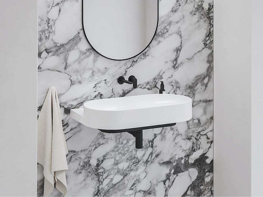 Раковина Ravak Yard 800 XJX0E080000 белый матовый купить в интернет-магазине Sanbest