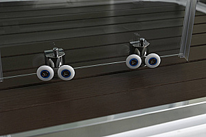 Душевая кабина AvaCan EM Серия EM2811LNT 110х80 без крыши прозрачная, левосторонняя купить в интернет-магазине Sanbest