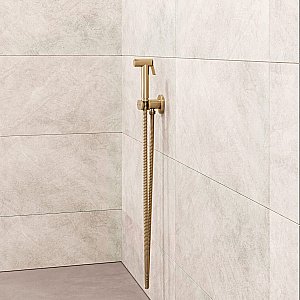 Гигиенический душ RGW Shower Panels SP-213Gb 581408213-06 золото брашированное купить в интернет-магазине сантехники Sanbest