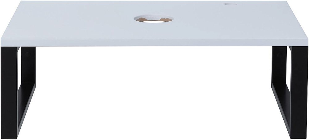 Столешница для раковины Aquanet Арт 75 белый матовый для ванной в интернет-магазине сантехники Sanbest