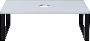 Столешница для раковины Aquanet Арт 75 белый матовый для ванной в интернет-магазине сантехники Sanbest