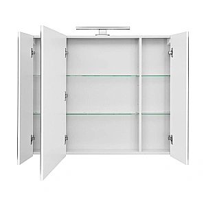 Зеркальный шкаф Акватон Нортон 100 белый купить в интернет-магазине сантехники Sanbest