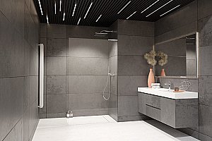 Душевое ограждение Radaway Modo SL II 120 стекло прозрачное/профиль хром купить в интернет-магазине Sanbest