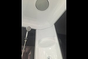 Душевая кабина Royal Bath RB80HP7-BT-CH 80x80 профиль хром/стекло прозрачное купить в интернет-магазине Sanbest