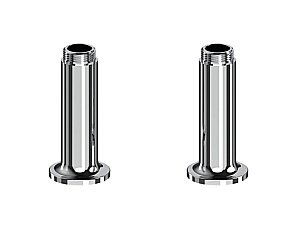 Смеситель для ванны Burlington Guild GU422DC на борт ванны, хром купить в интернет-магазине сантехники Sanbest