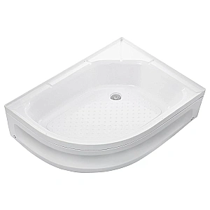 Душевой уголок с поддоном МОНОМАХ ДУ 100/70/180 МЗ BL L/R 10000012457 70x100 стекло прозрачное с рисунком/профиль черный купить в интернет-магазине Sanbest