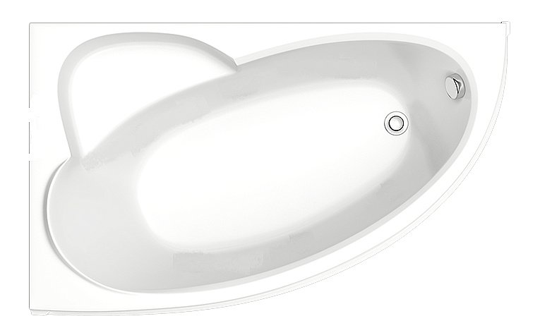 Ванна акриловая BAS Сагра 160x100 купить в интернет-магазине Sanbest