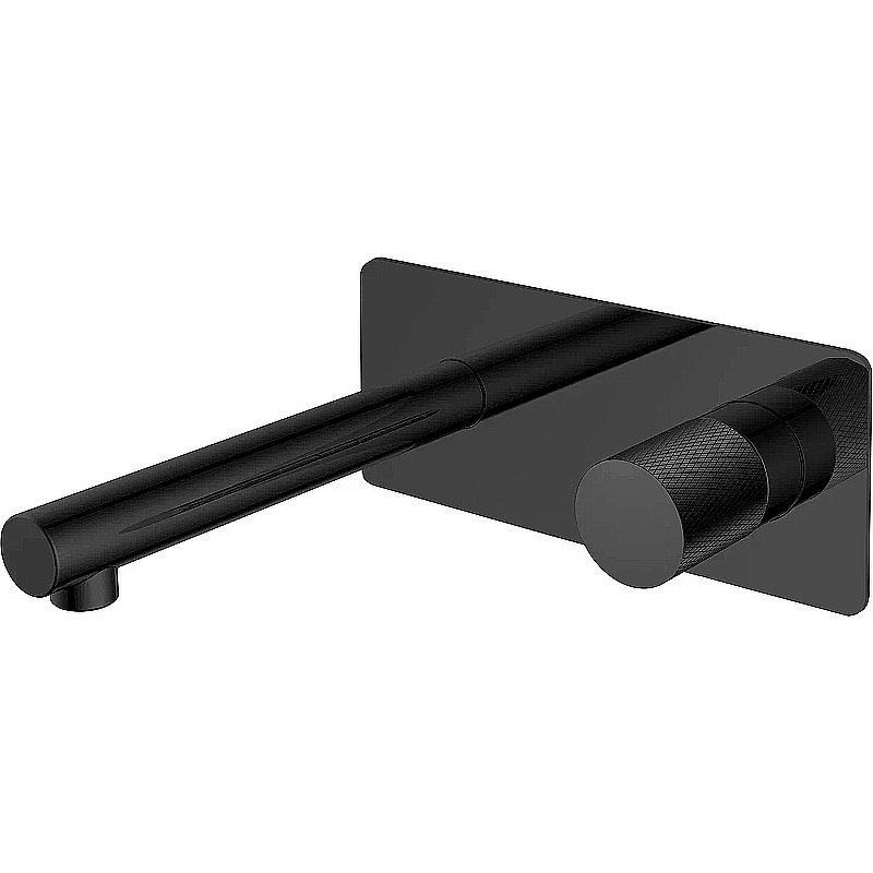 Смеситель для раковины Boheme Stick 125-BB.2 черный купить в интернет-магазине сантехники Sanbest
