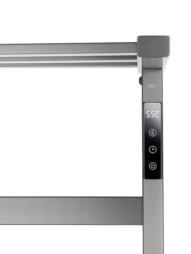 Полотенцесушитель электрический WONZON & WOGHAND FRANKFURT, Темный графит (WW-A1026-GM) купить в интернет-магазине сантехники Sanbest