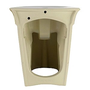 Биде напольное Migliore MONACO 32073 белая керамика/декор золото купить в интернет-магазине Sanbest