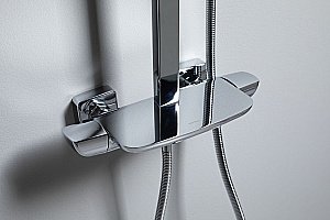 Душевая система Allen Brau Infinity 3.0 5.21030-00 хром купить в интернет-магазине сантехники Sanbest