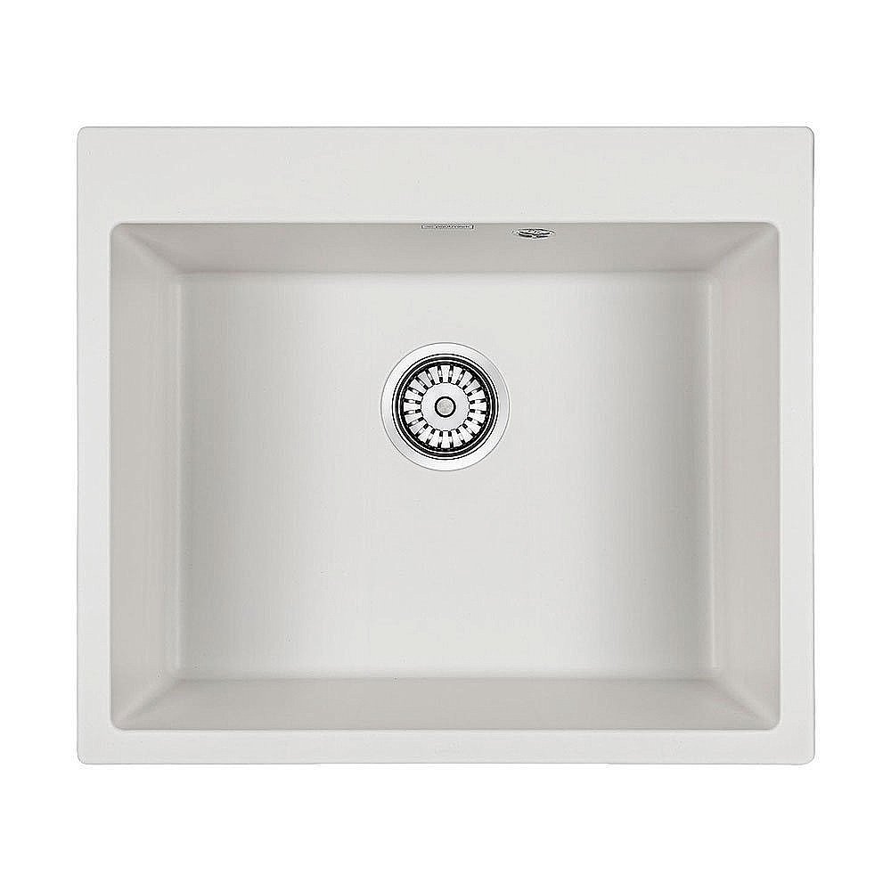 Мойка кухонная Paulmark Kante PM106052-WH Белая купить в интернет-магазине сантехники Sanbest