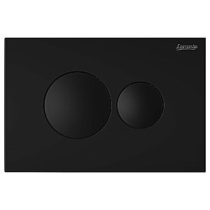 Кнопка для инсталляции Loranto Prestige 7513 черная матовая купить в интернет-магазине сантехники Sanbest