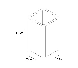 Стакан FIXSEN TOMY FX-231-3 купить в интернет-магазине сантехники Sanbest