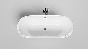 Ванна Salini Ornella AXIS S-Sense 170x70 104613G белая купить в интернет-магазине Sanbest