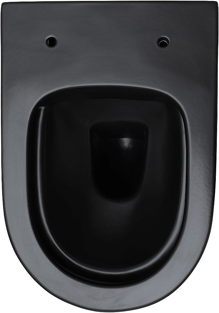 Унитаз подвесной Aquanet Rimless Cetus-BW BL-102N-WHT с крышкой микролифт, безободковый купить в интернет-магазине Sanbest