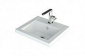 Раковина из искусственного мрамора Art&Max Family AM-LAV-400-MR-A 40 купить в интернет-магазине сантехники Sanbest