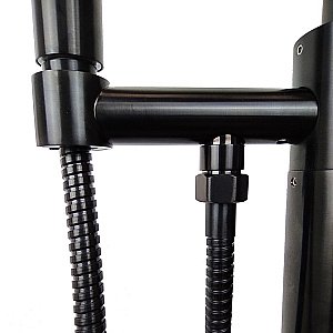 Смеситель для ванны PAINI Cox 78PZ136LM черный матовый купить в интернет-магазине сантехники Sanbest